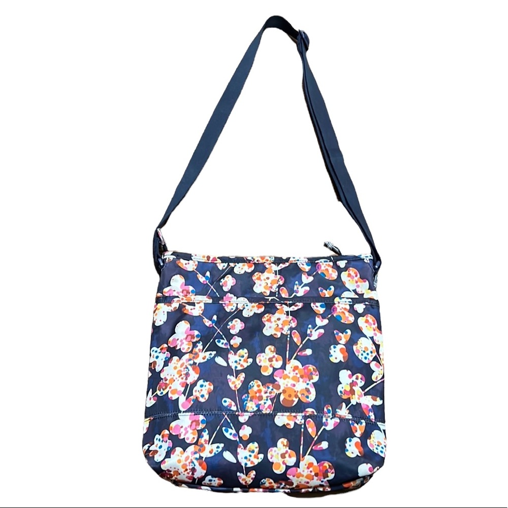 Vera Bradley Navy Blue Floral Crossbody Bag - Picture 2 of 16
